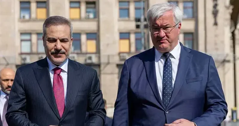 Dışişleri Bakanı Fidan, Kiev de anma törenine katıldı
