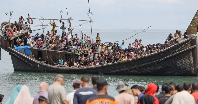 Myanmar açıklarında facia! Göçmen teknesi battı: 500 kayıp