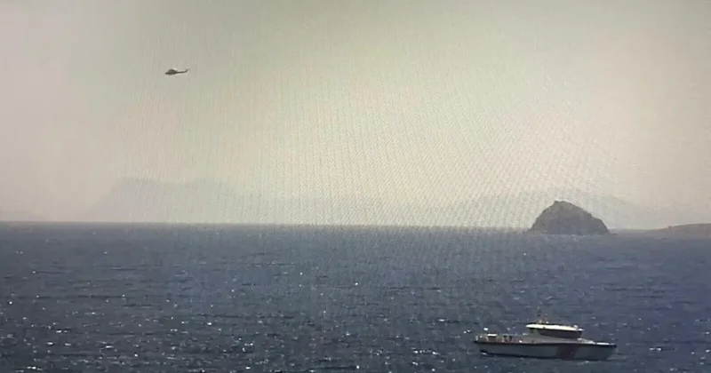 Bodrum da kahreden olay: Jet ski alabora oldu, 1 çocuk öldü! Baba ile kızı aranıyor