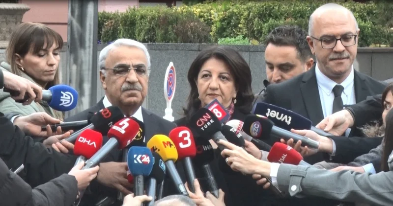 Son dakika: AK Parti ve DEM Parti heyetleri Meclis te çerçeve yasayı görüştü Son dakika haberleri