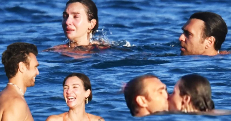 Birce Akalay ve Hakan Kurtaş ın romantik Bodrum tatili