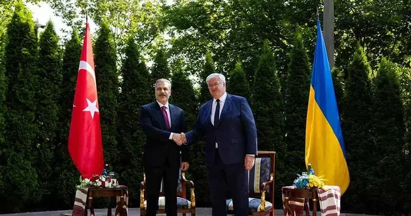 Dışişleri Bakanı Fidan, Ukraynalı mevkidaşı Sibiha ile görüştü