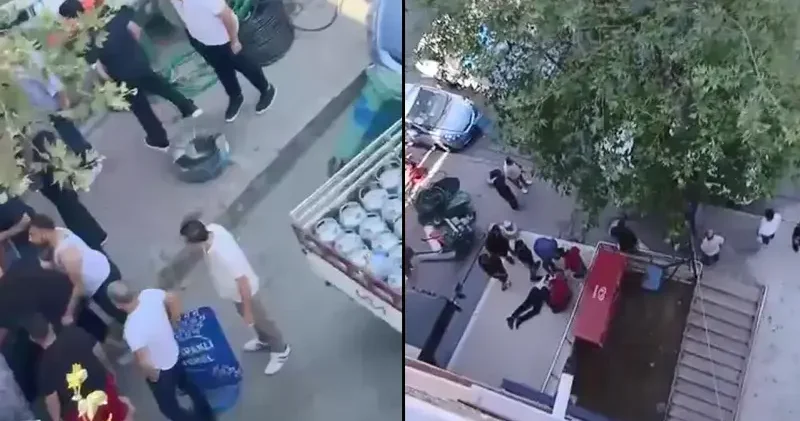 Beylikdüzü’nde esnafla mahalleli arasında park etme kavgası; küfür edip yumruklarla saldırdılar