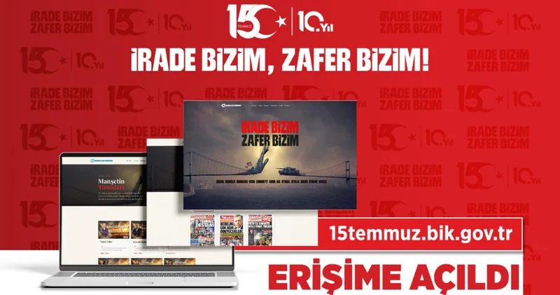 Son dakika: 15 Temmuz un dijital hafızası ‘.tr’ erişime açıldı Son dakika haberleri