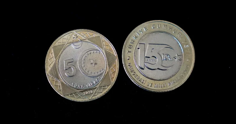 15 Temmuz un 10. yılına özel 5 lira basıldı