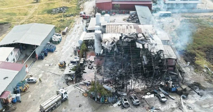 Dolum tesisinde kahreden patlama: 2 ölü 2 yaralı