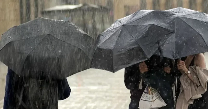 Meteoroloji sarı kodla uyardı! 11 ilde sağanak yağış