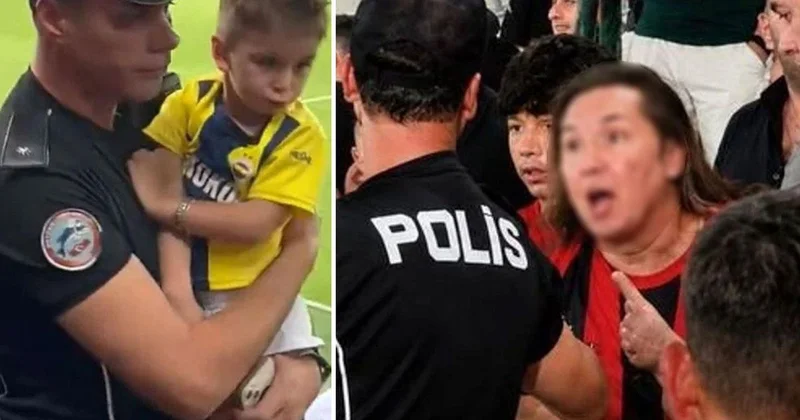 Gençlerbirliği Fenerbahçe maçında küçük çocuğun formasını çıkarttıran taraftar hakkında gözaltı kararı