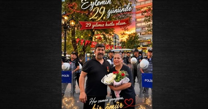 Gazi evliliğinin 29. yılını eylemde kutladı Sözcü Gazetesi