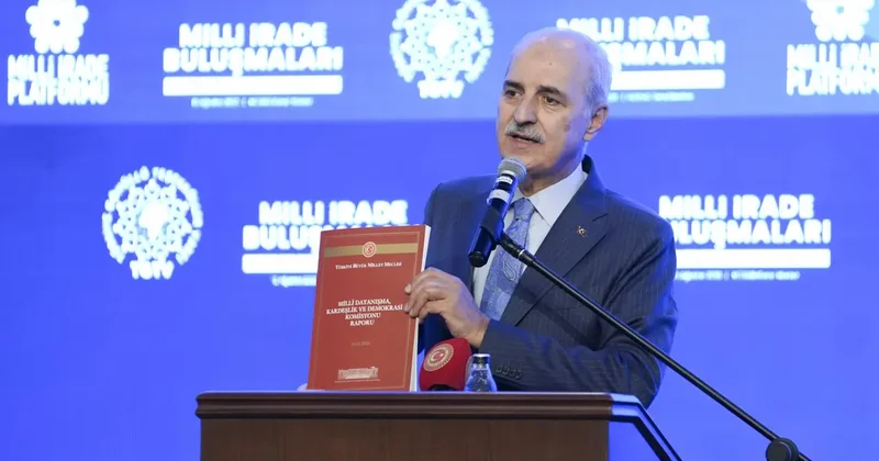 Kurtulmuş tan Terörsüz Türkiye mesajı: Üçüncü göz değil Türkiye modeli devrede