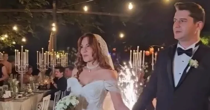 Ümit Besen’in kızı Ezgi Besen, avukat Yüksel Görkem le evlendi