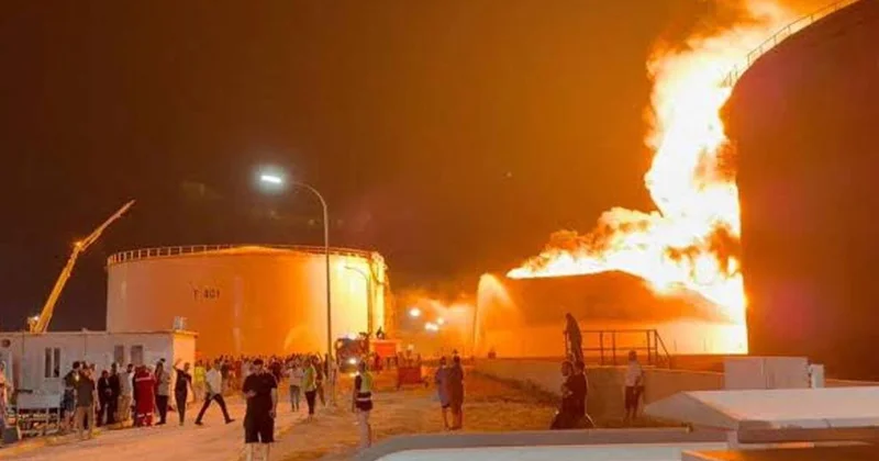 Libya da Elektrik Kesintileri ve Çatışmalar