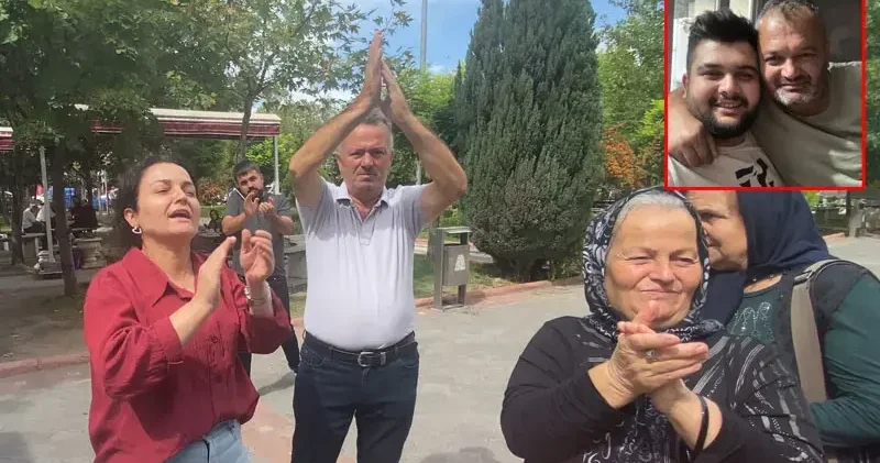 Oğullarının katiline 26 yıl hapis kararını, yaşasın adalet diyerek alkışladılar