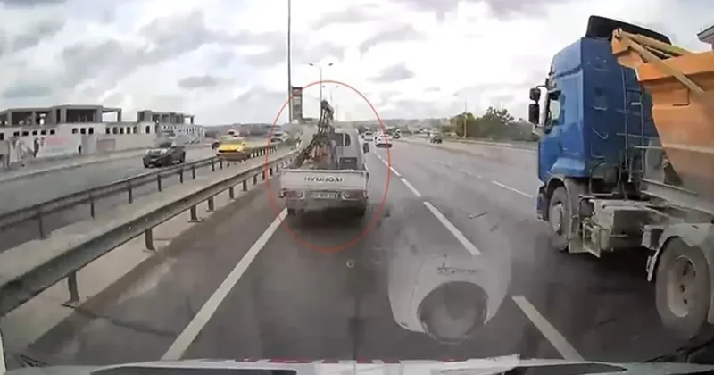 Büyükçekmece’de ambulansa yol vermeyen sürücüye 46 bin lira para cezası