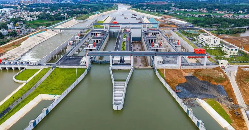 134 kilometre uzunluğundaki su kanalı açıldı: Dünya ticaretine yön verecek Sözcü Gazetesi