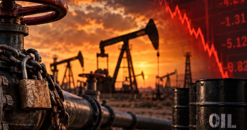 Piyasalar için kıyamet senaryosu gerçek oldu: Vanalar kapandı petrol üretimi durdu Sözcü Gazetesi