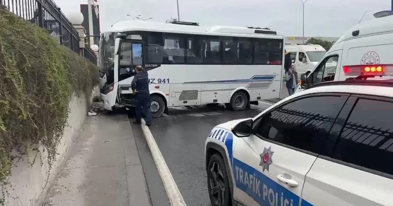Kaza nedeniyle D 100 karayolu trafiğe kapandı: 11 yaralı