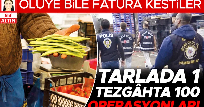 Tarladan sofraya vurguna geçit yok: 41 dev firmaya operasyon