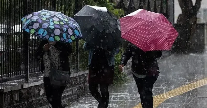 Meteoroloji kuvvetli sağanak uyarısı! Bu bölgelere dikkat!