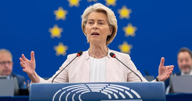 AB Komisyonu Başkanı von der Leyen den çocukların sosyal medya kullanımına yaş düzenlemesi önerisi