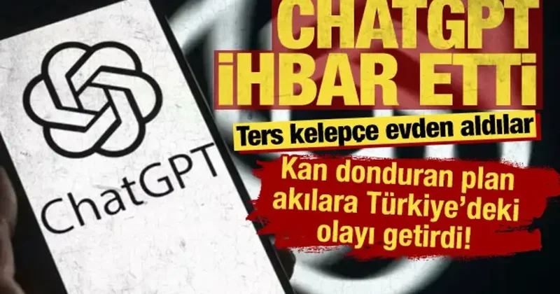 ChatGPT cinayet planını deşifre etti: Oğlunu öldürmek isteyen babayı FBI a bildirdi