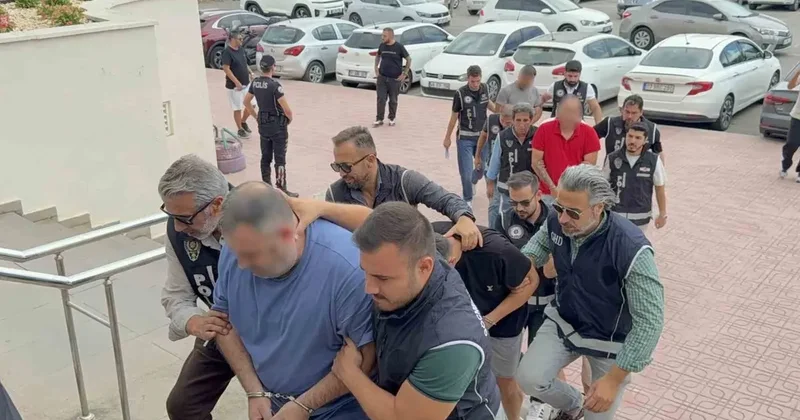 Bodrum’daki tefecilik operasyonunda 8 şüpheli adliyeye sevk edildi