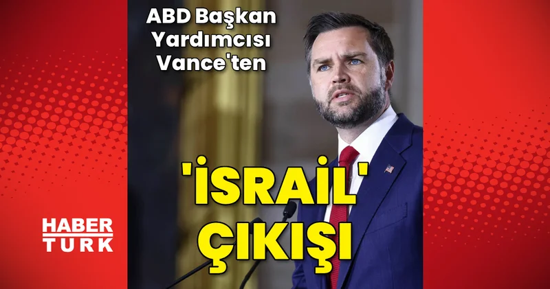 ABD Başkan Yardımcısı Vance: Dış politikamızın İsrail devletinin hizmetinde olmasına izin veremeyiz Dış Haberler
