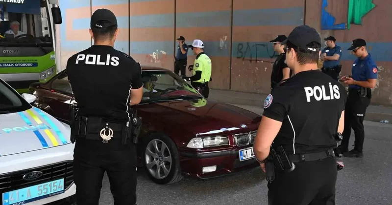 Kocaeli’de aranan 50 şahıs yakalandı
