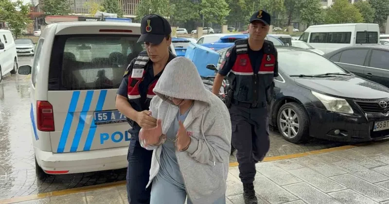 Samsun’da 16 suçtan aranan kadın, jandarmanın kimlik kontrolünde yakalandı