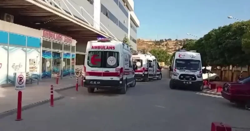 Adıyaman da 20 işçi gıda zehirlenmesi şüphesiyle hastaneye kaldırıldı