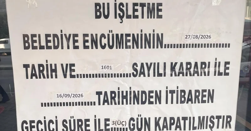 Tarihi geçmiş ürün satan market mühürlendi