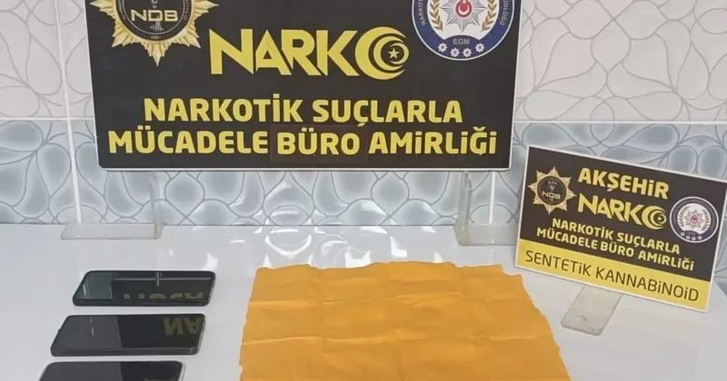 Akşehir’de uyuşturucu operasyonu: 1 tutuklama