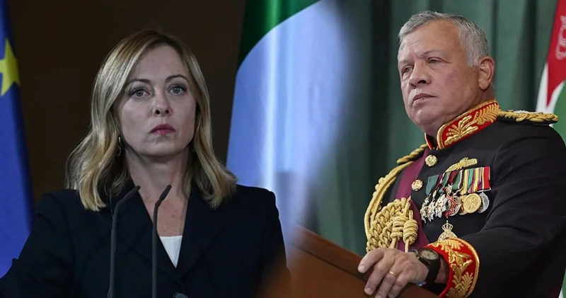 Meloni ve Ürdün Kralı Akabe Süreci ni yönetti