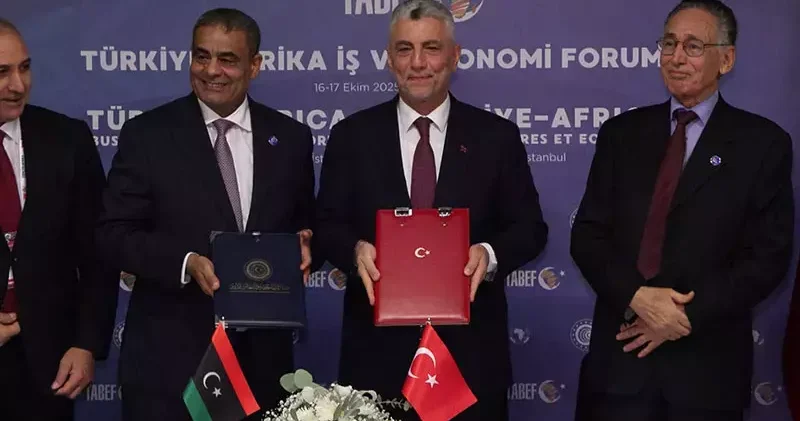 Bakan Bolat, Türkiye Afrika Forumu’nda Libya ile mutabakat zaptı imzaladı