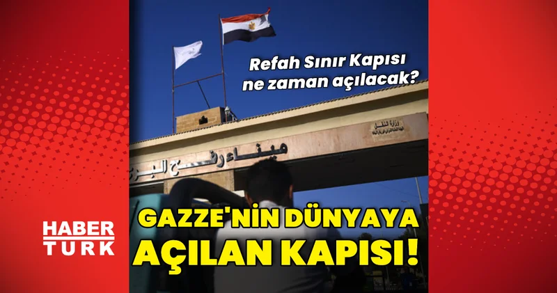 Gazze nin dünyaya açılan kapısı ne zaman açılacak? Dış Haberler