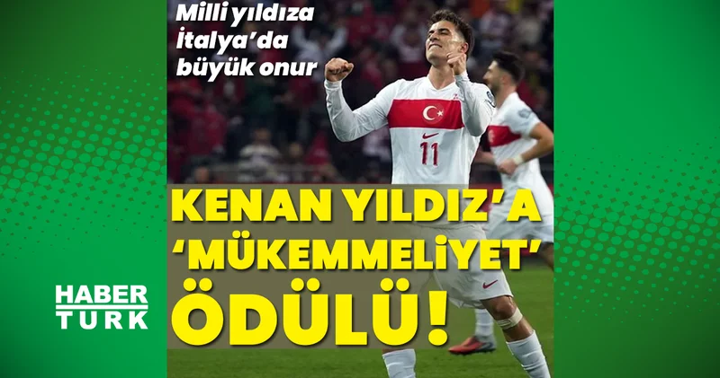 Kenan Yıldız, 2025 Akdeniz Mükemmeliyet Ödülü nün sahibi oldu! Futbol Haberleri