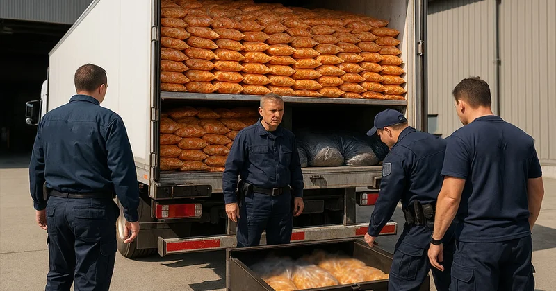 Erişte yüklü dendi, içinden 7 ton kaçak çıktı: 160 milyon lira ediyor Sözcü Gazetesi