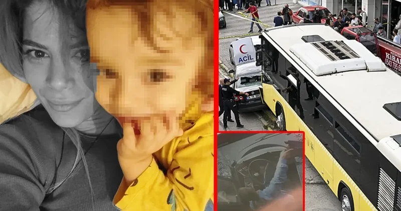 Çekmeköy de İETT otobüsü durağa dalmıştı! Trafik kavgasının kurbanı olan anne son yolcuğuna uğurlanıyor