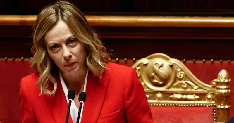 Canlı yayındaki hakarete sessiz kalmadı: Meloni den sert tepki