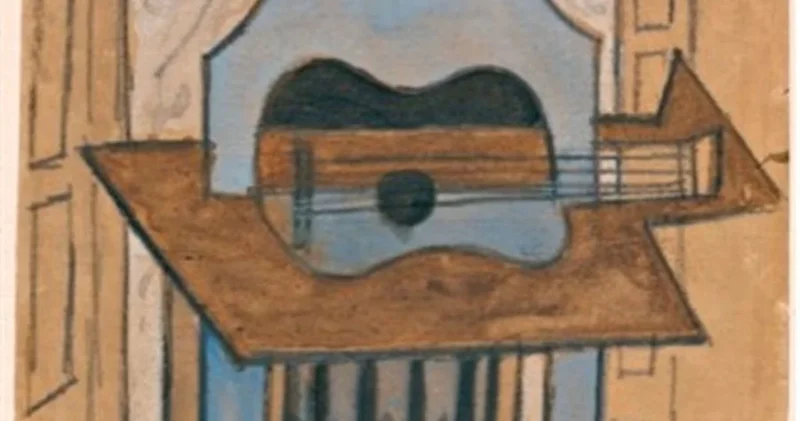 Picasso nun Gitarlı Natürmort tablosu gizemli bir biçimde ortadan kayboldu