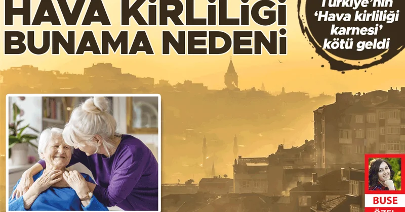 Hava kirliliği bunama nedeni
