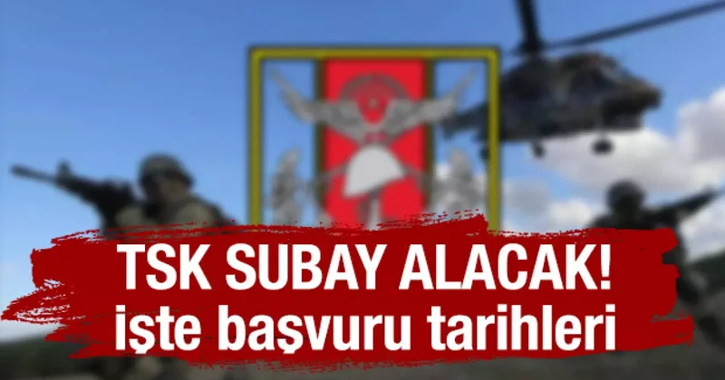 TSK subay alımı yapıyor: Hangi sınıflarda başvuru alınacak? İşte başvuru detaylar