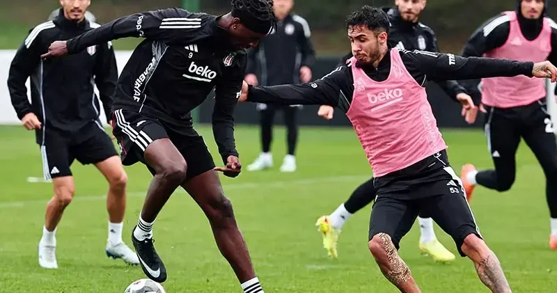 Beşiktaş günü tek antrenmanla tamamladı