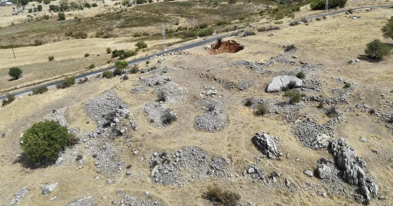 Adıyaman kırsalında Roma dönemine ait yerleşim alanı bulundu