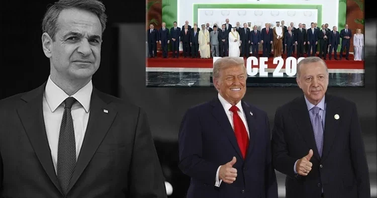 Atina yı çileden çıkaran kare! Trump Erdoğan ı överken biz dekor olduk