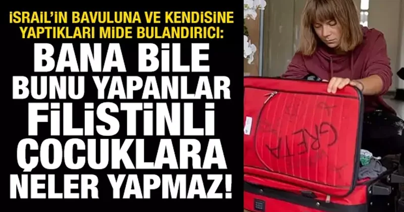 İsrail den Greta ya! Fahişe yazıp erkek cinsel organı çizdiler