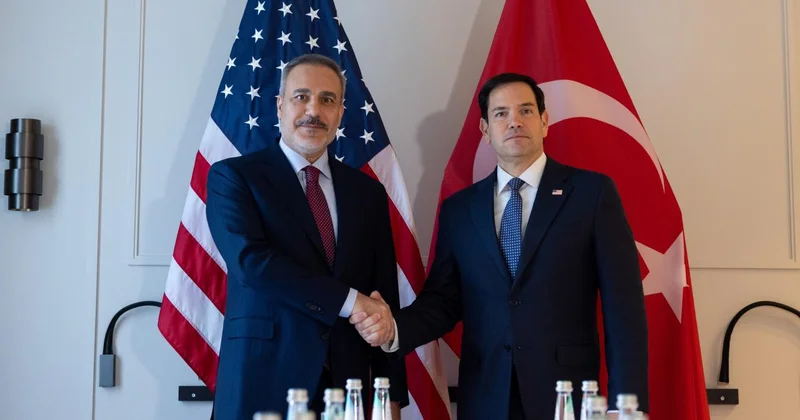 Bakan Fidan, ABD li mevkidaşı Rubio ile Gazze yi görüştü