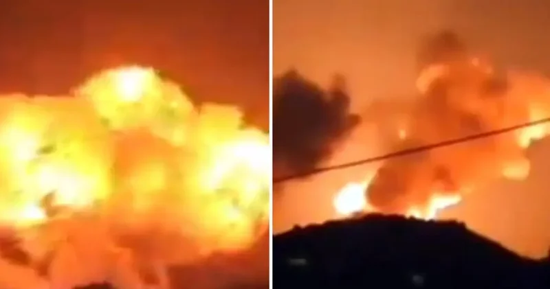 İsrail kana doymuyor! Lübnan ağır bombardıman altında