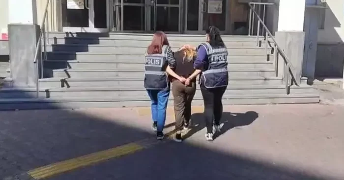 14 yıl kesinleşmiş cezası olan kadın polisten kaçamadı