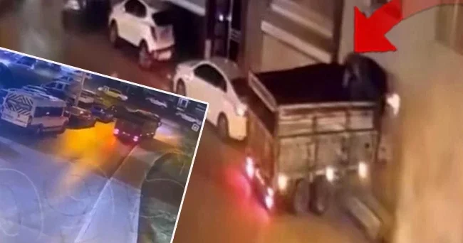 Freni boşalan kamyon eve girdi! Kaza yarım saat önce olsa bu röportajı veremeyecektik